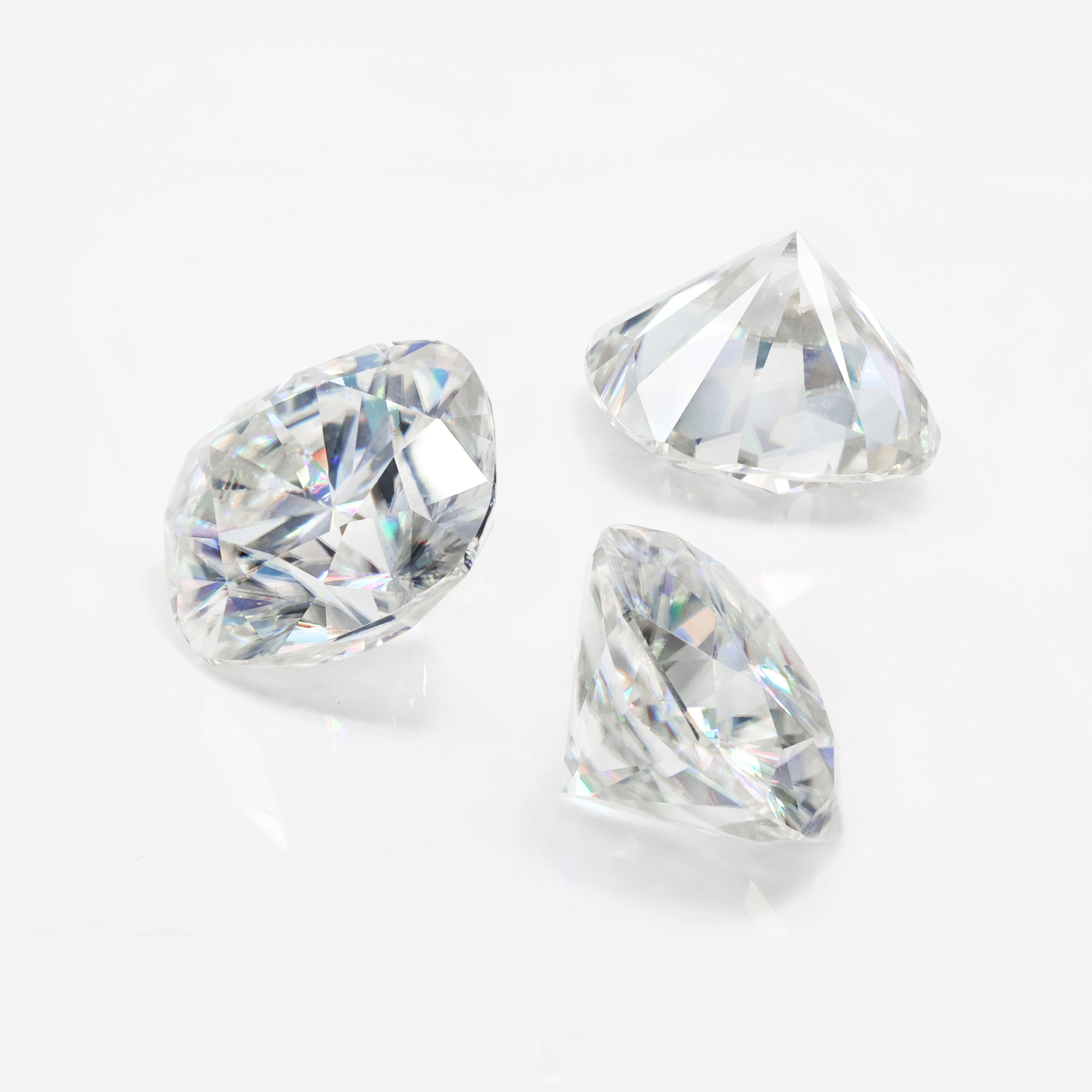 Cushion Perfect Polished Cushion Cut Moissanite Diamond