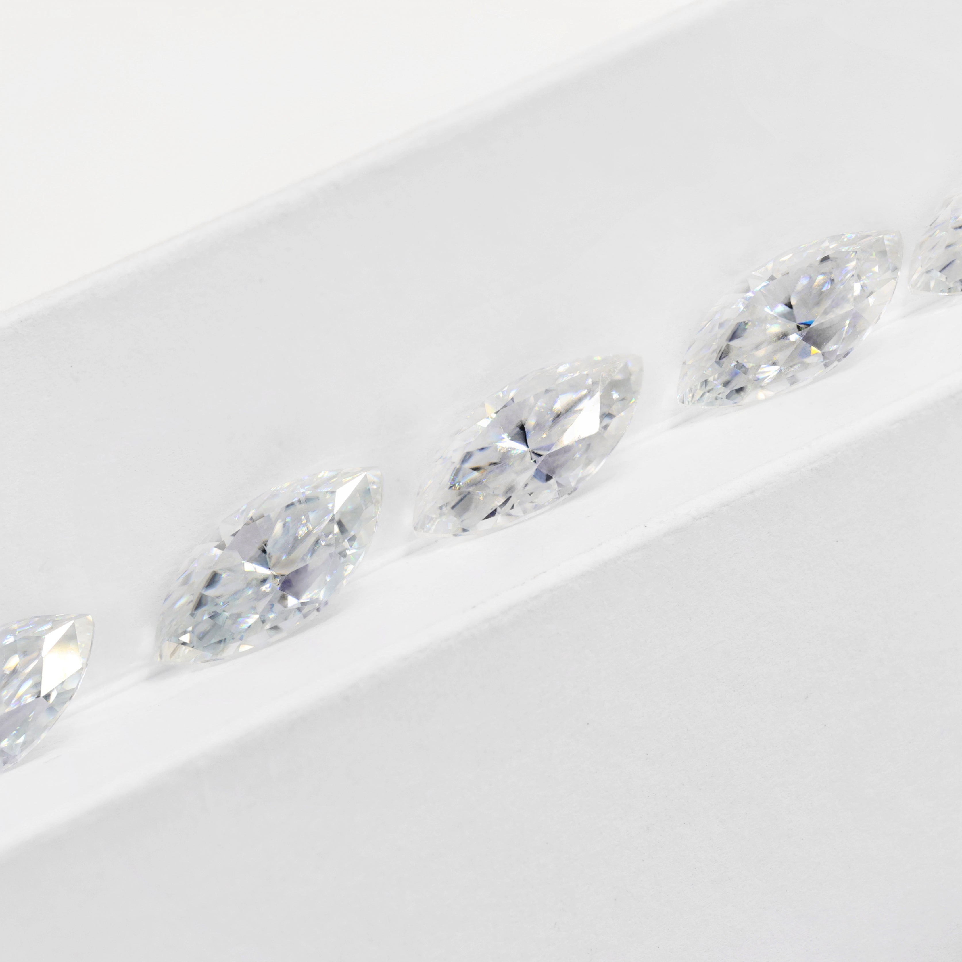 Marquise Perfect Polished Marquise Cut Moissanite Diamond
